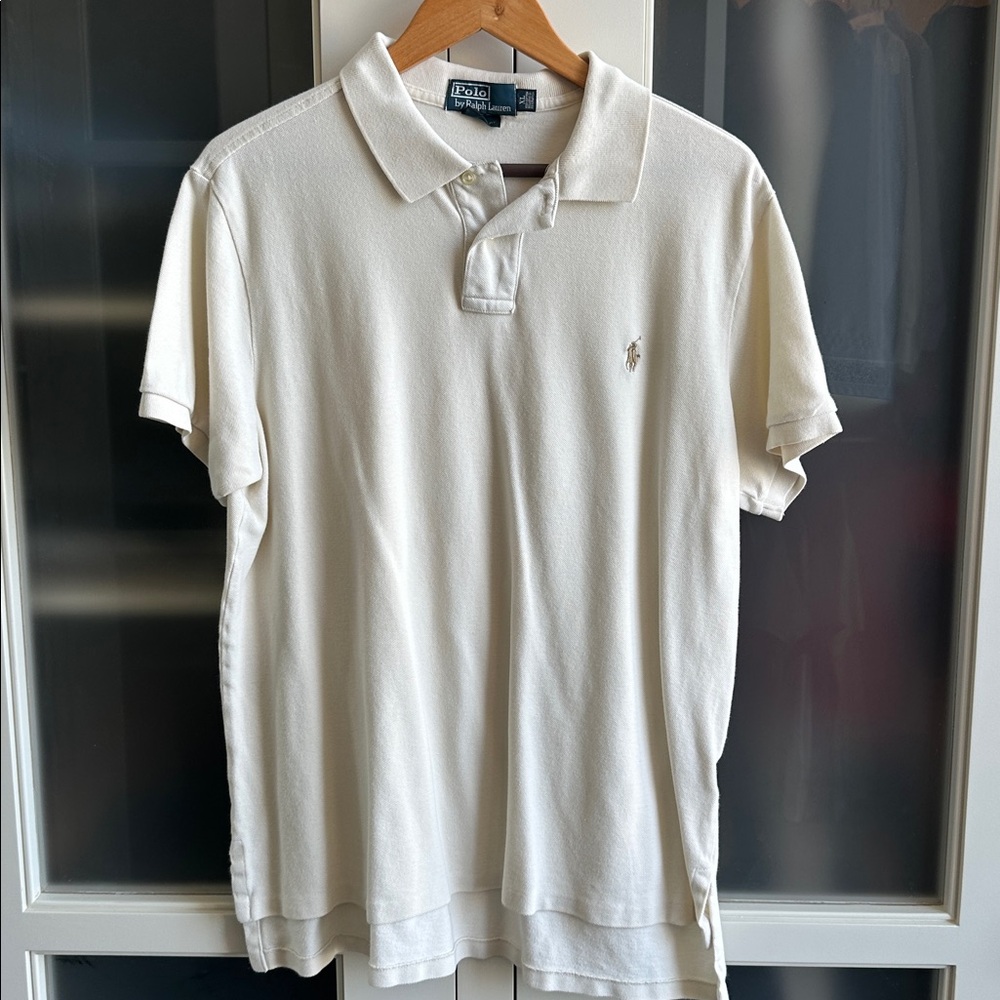 Ralph Lauren Cream Polo Shirt
